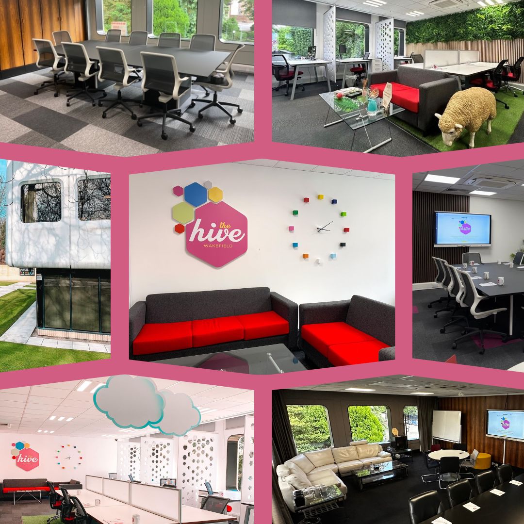 The Hive: providing local professionals with award-winning co-working, private offices and meeting spaces in Wakefield
