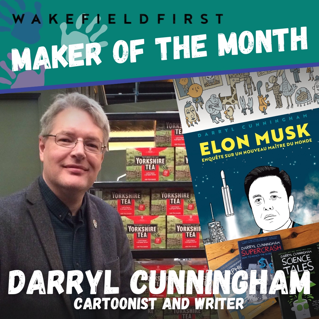 Maker of the Month: Darryl Cunningham